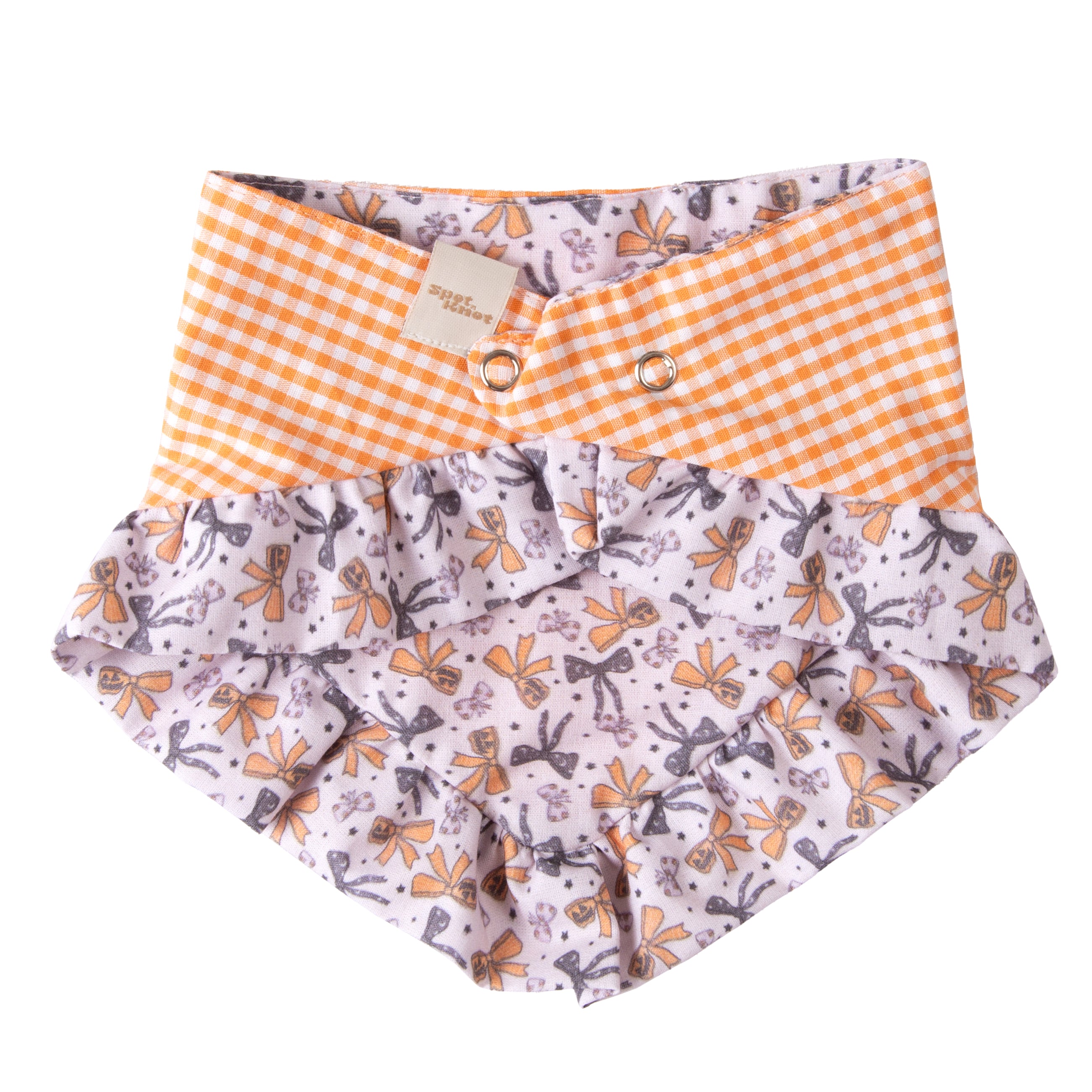 Pet Bandana Halloween Bows | Autumn Collection (Double Sides & Snap on) Dog & Cat image 4