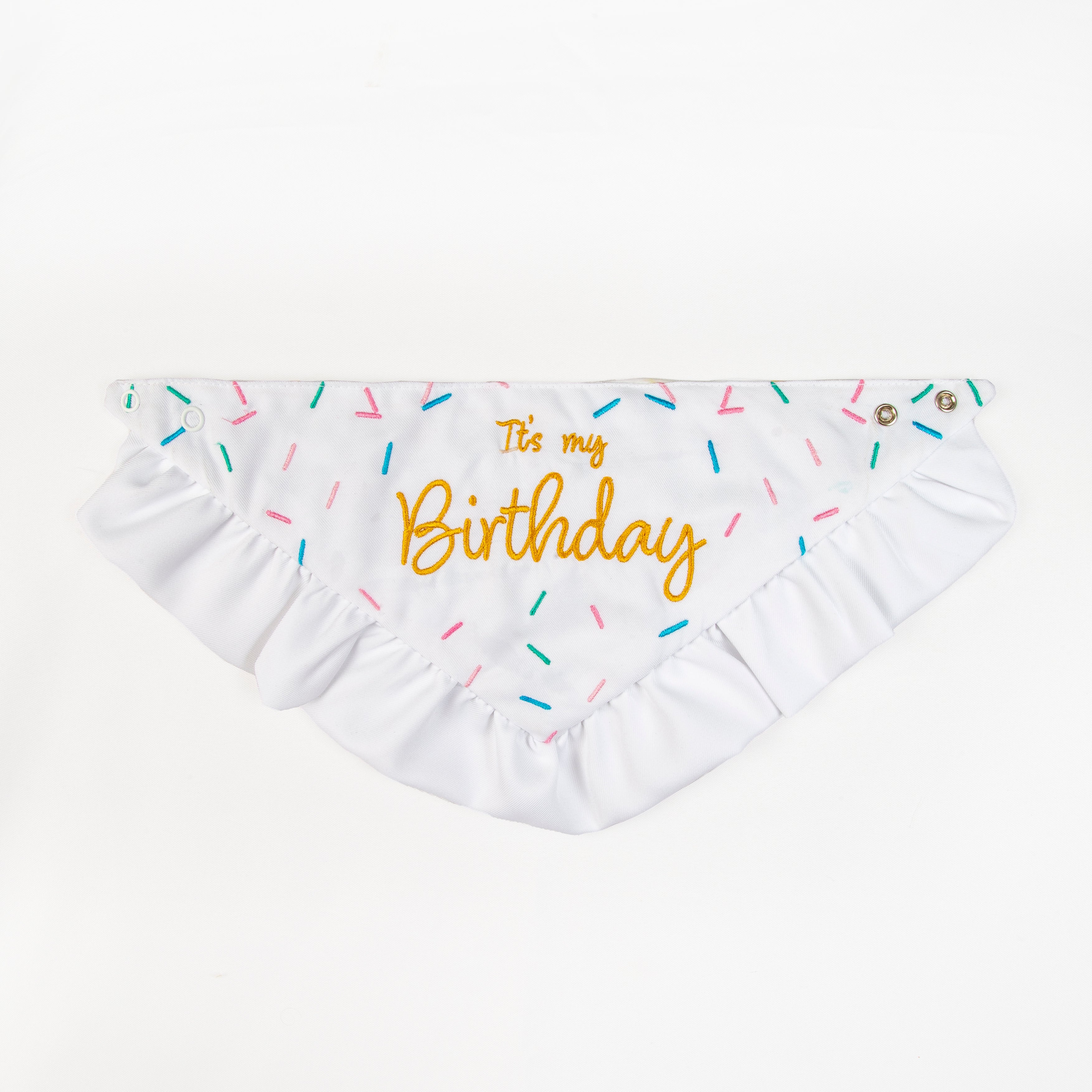 Bandana Pawty Time Skirt Birthday for Dogs Colorful image 4