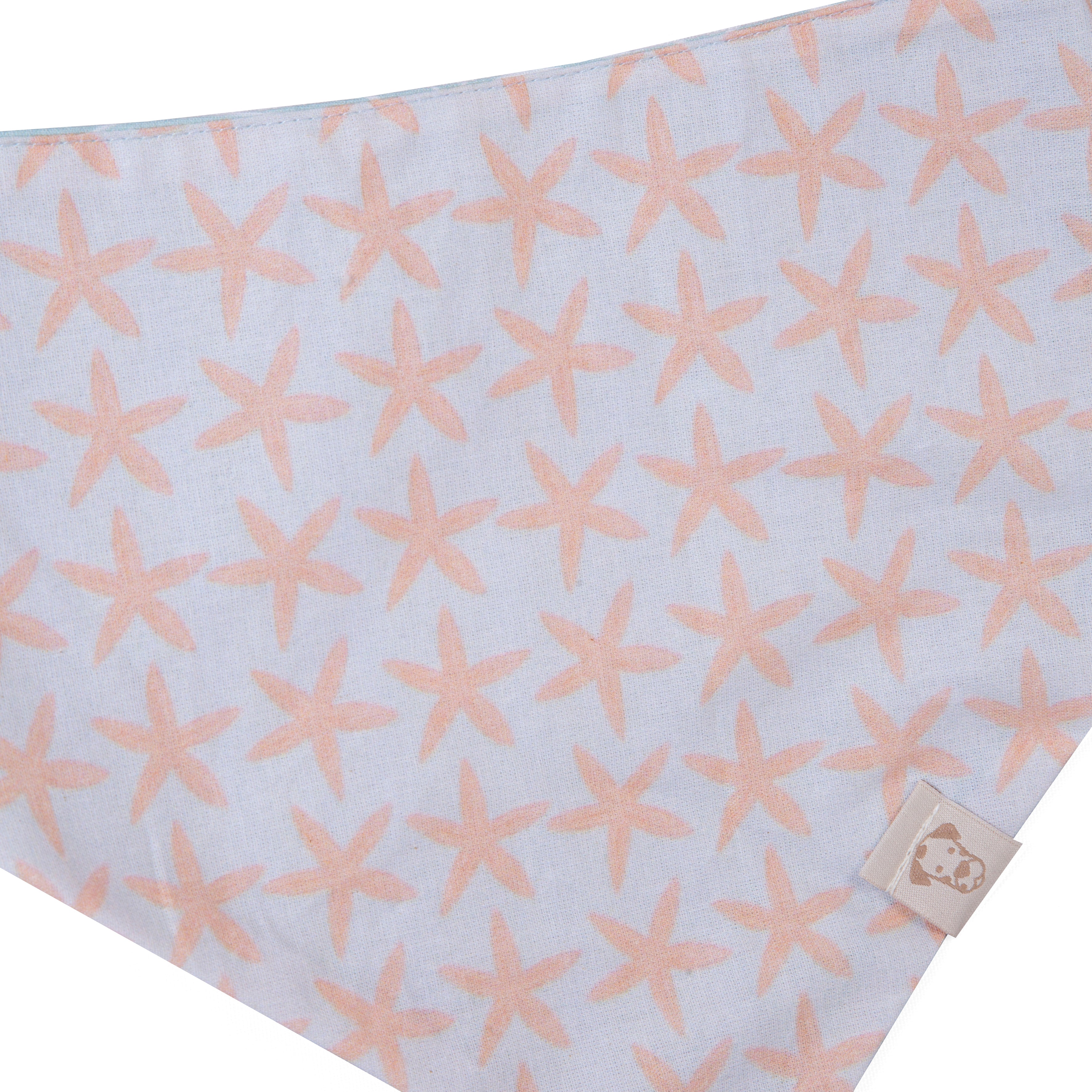 Dog & Cat Bandana Waves and Starfish | Sunny Day Collection - Summer (Double Sides & Snap on) image 5