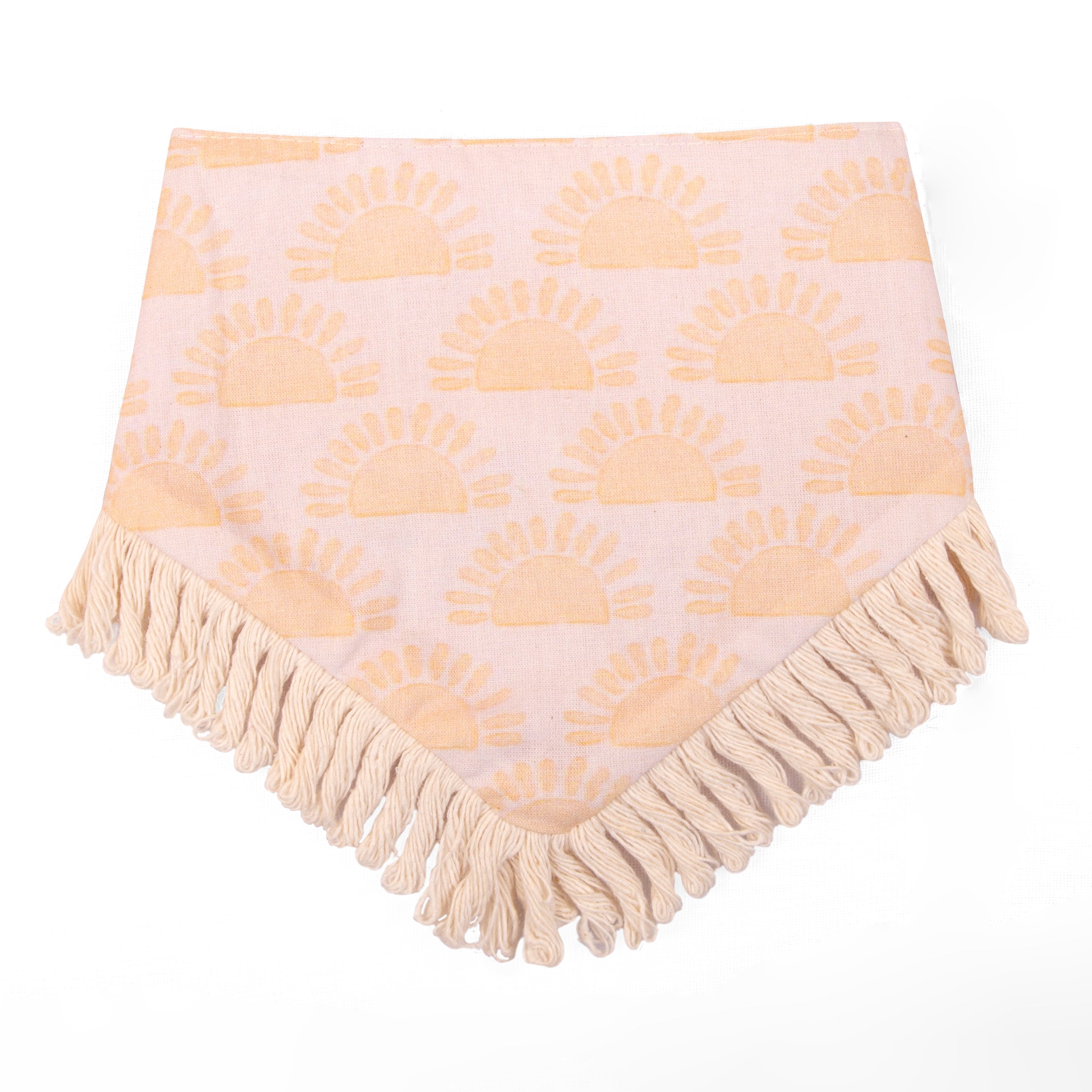 Boho Pet Bandana Sun and Flower | Sunny Day Collection - Dog & Cat (Double Sides & Snap on) image 4