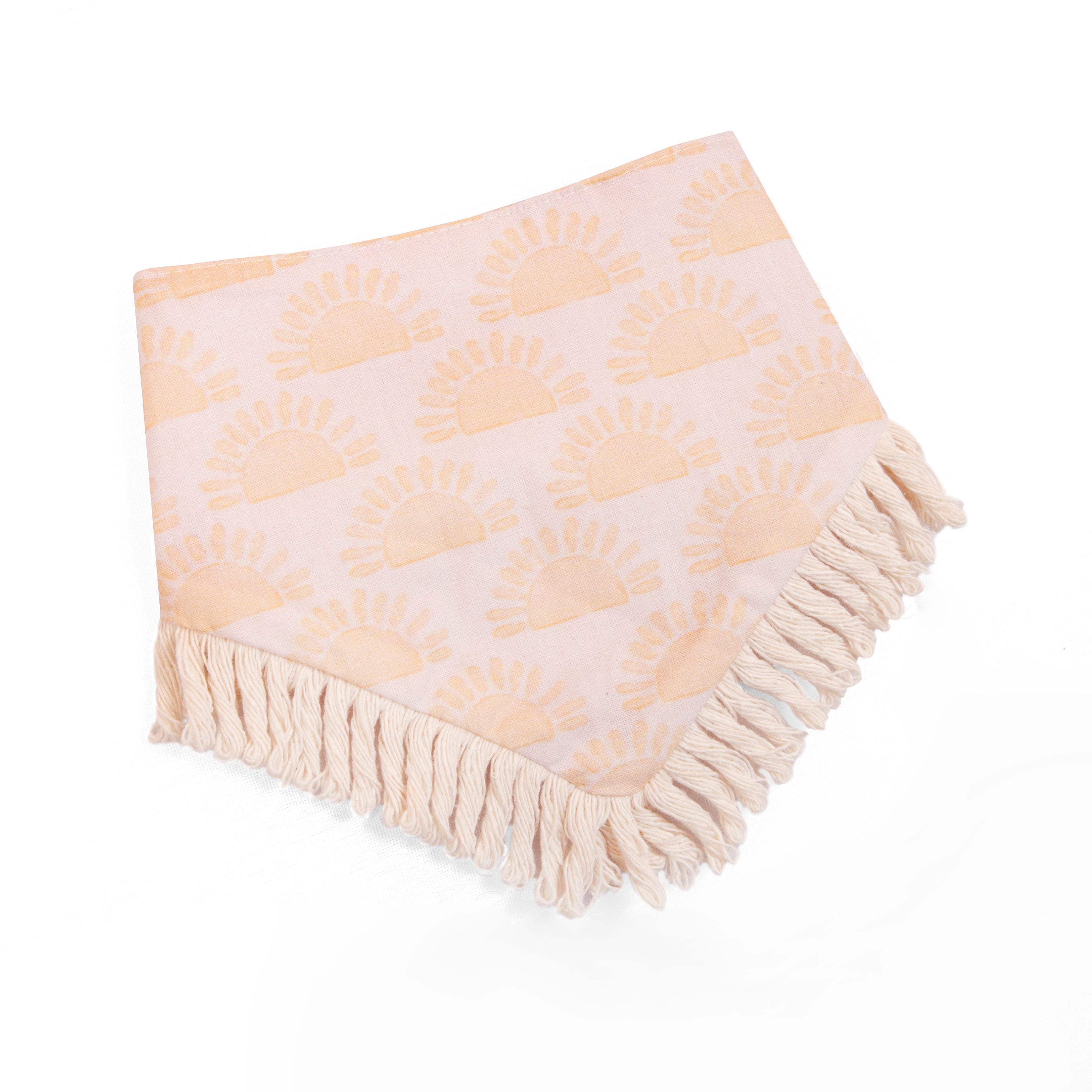 Boho Pet Bandana Sun and Flower | Sunny Day Collection - Dog & Cat (Double Sides & Snap on) (Copy) image 3