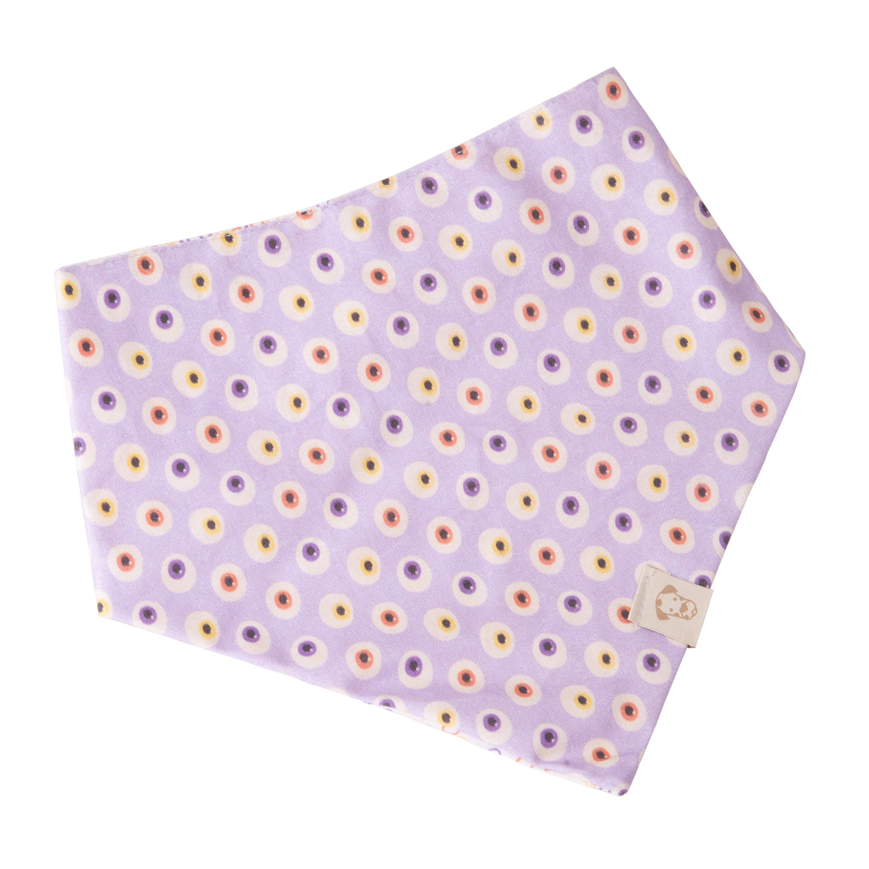Pet Bandana Halloween Eyes and BOO | Autumn Collection (Double Sides & Snap on) Dog & Cat image 11