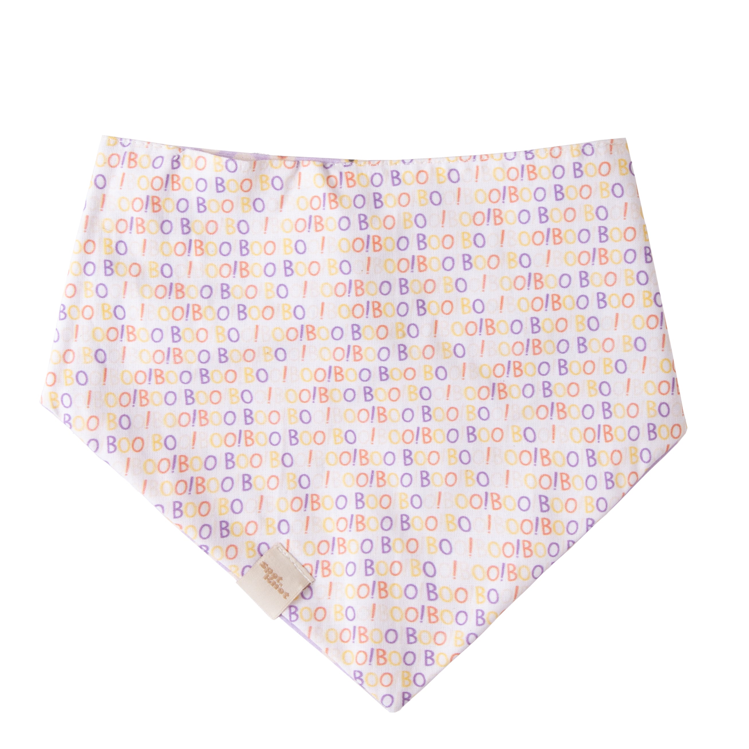 Pet Bandana Halloween Eyes and BOO | Autumn Collection (Double Sides & Snap on) Dog & Cat image 6