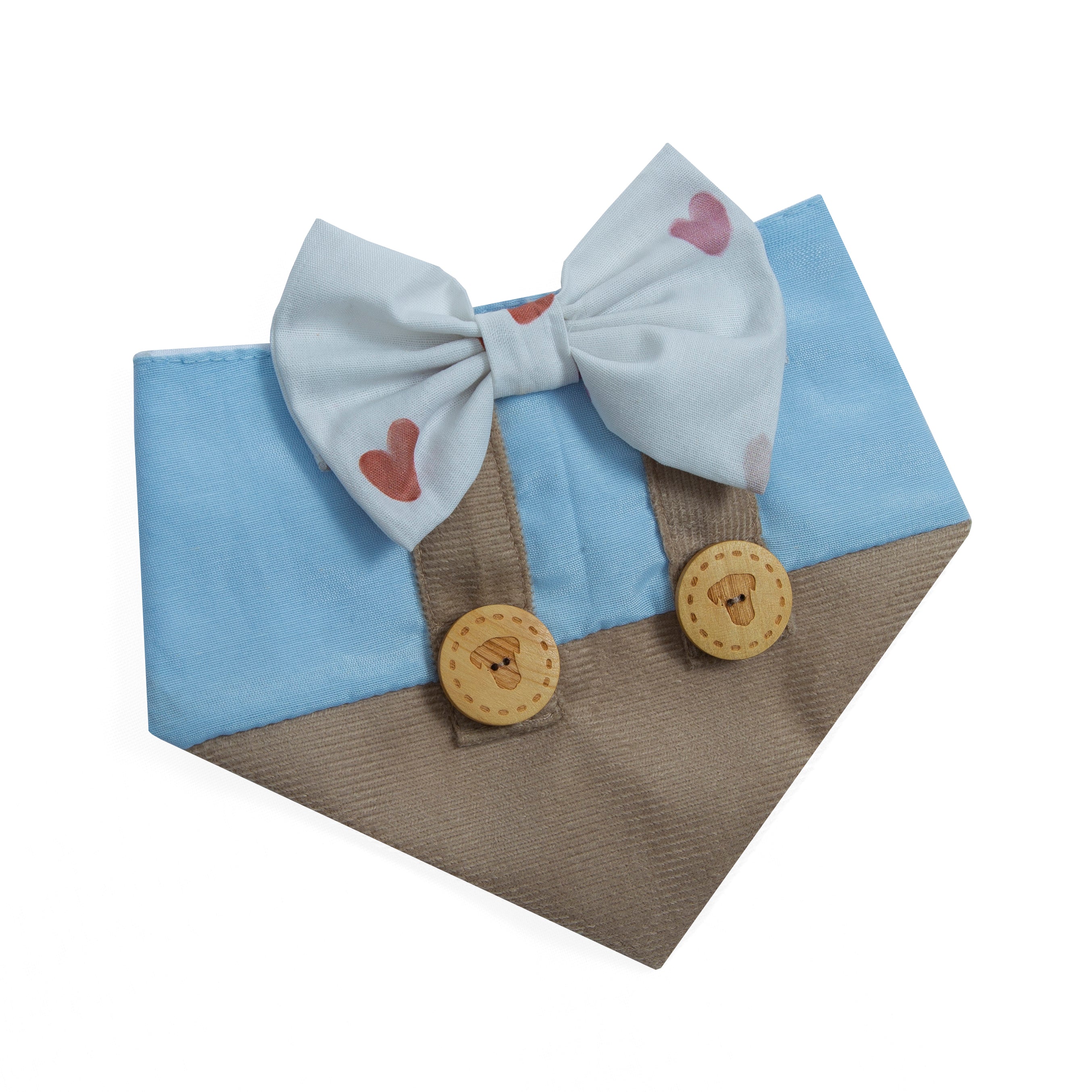 Dog Bandana Love Heart Suspender | Valentines Day