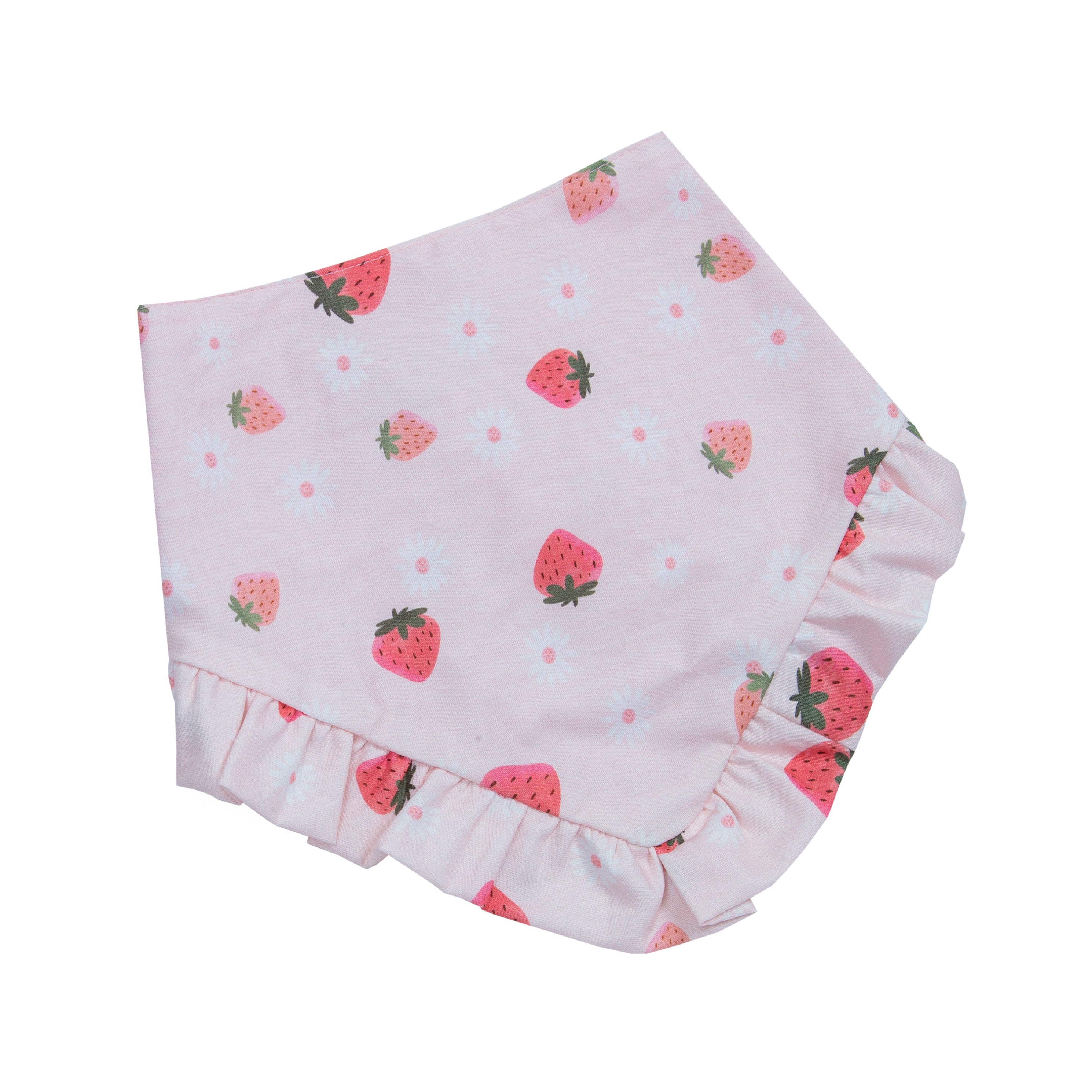 Pet Bandana Strawberry Field Skirt / Ruffle | Sunny Days Collection - Summer (Reversible) image 6