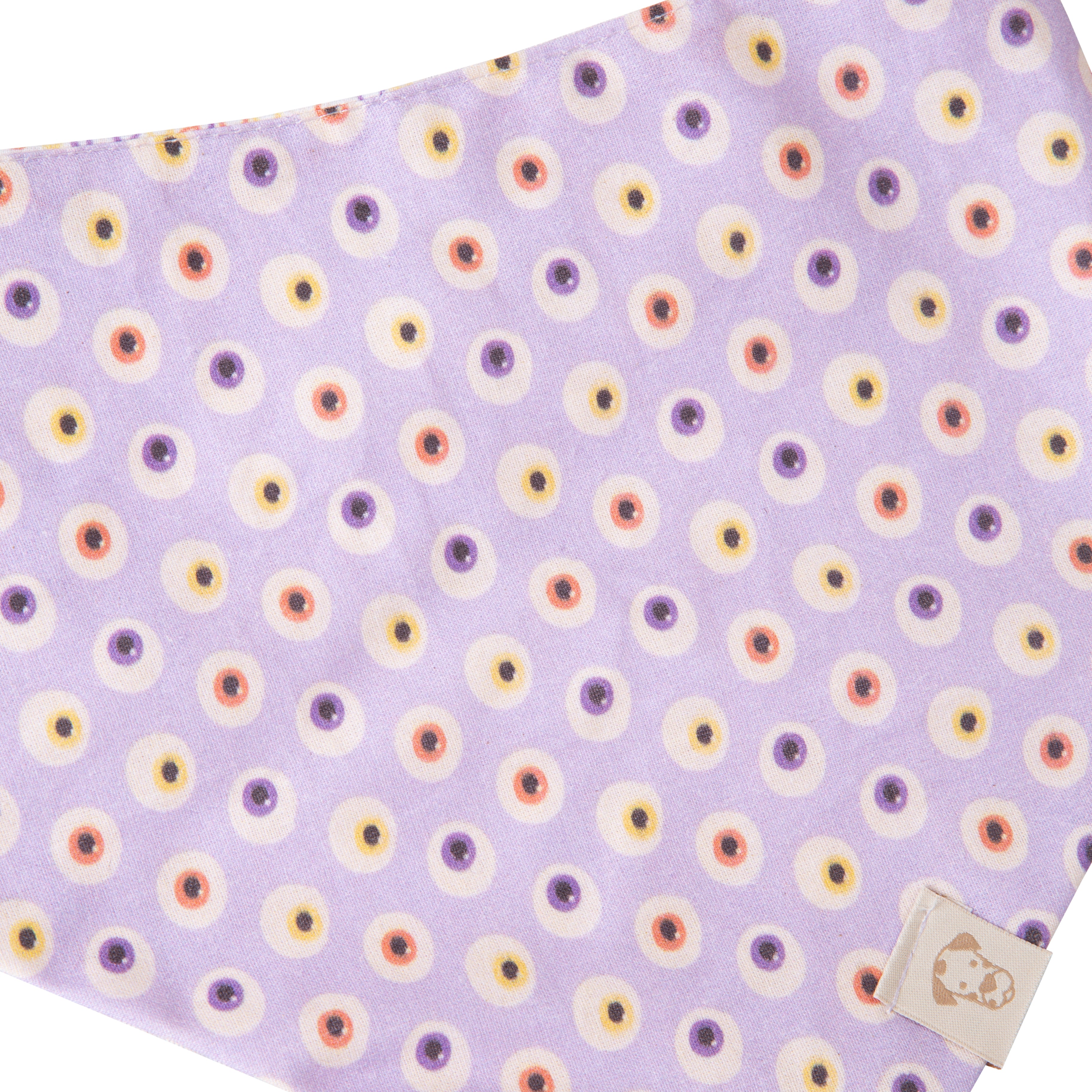 Pet Bandana Halloween Eyes and BOO | Autumn Collection (Double Sides & Snap on) Dog & Cat image 10