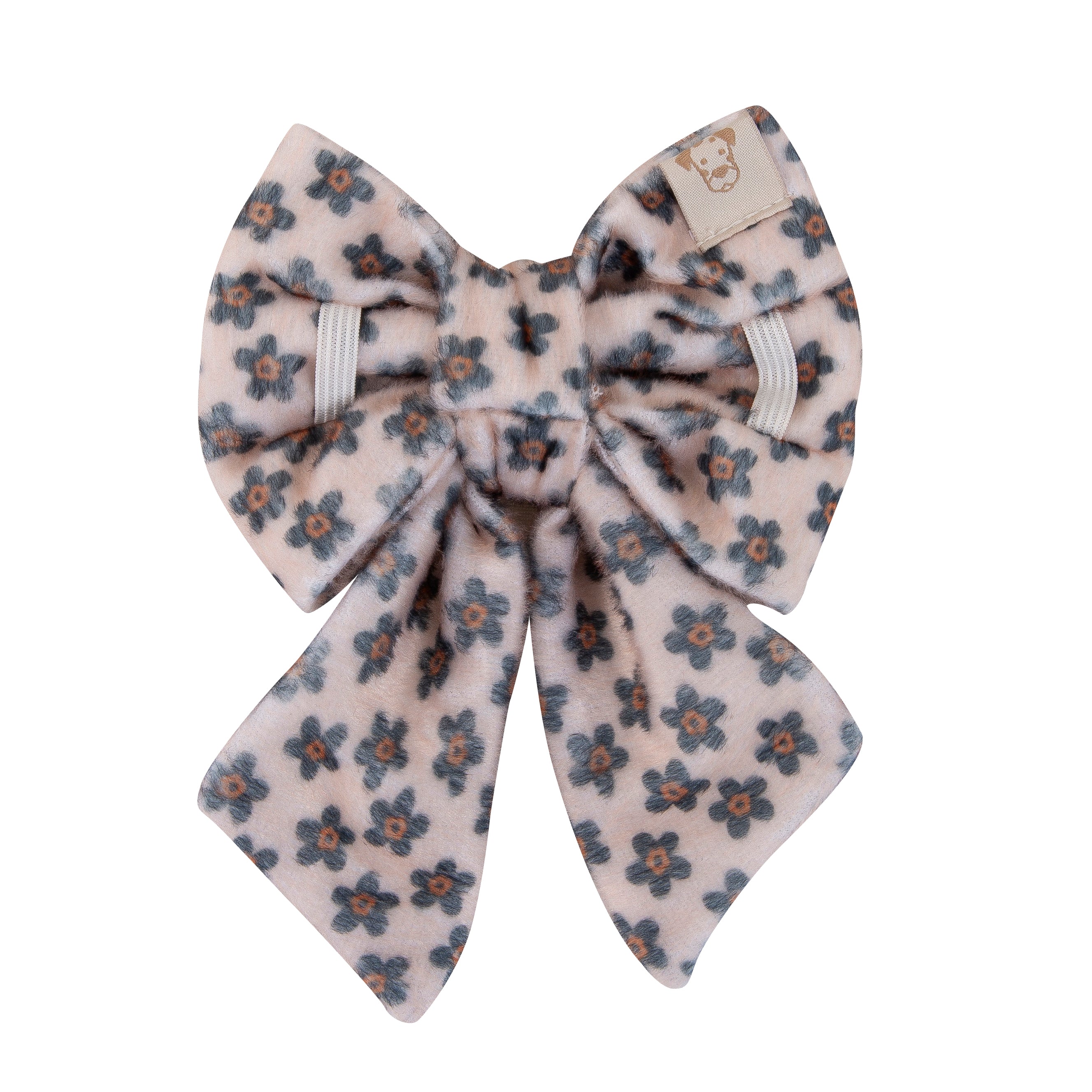 Dog Bow Flower Fall | Autumn Collection (Slip on collar) image 3