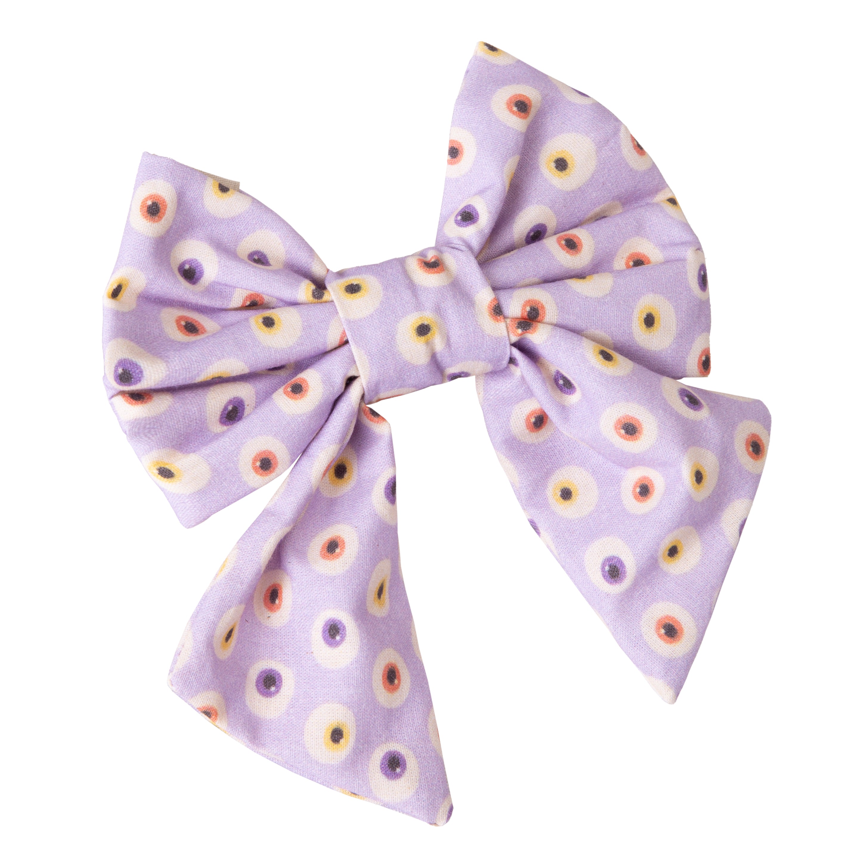 Dog Sailor Bow Halloween Eyes | Autumn Collection - Fall (Slip on collar) image 5