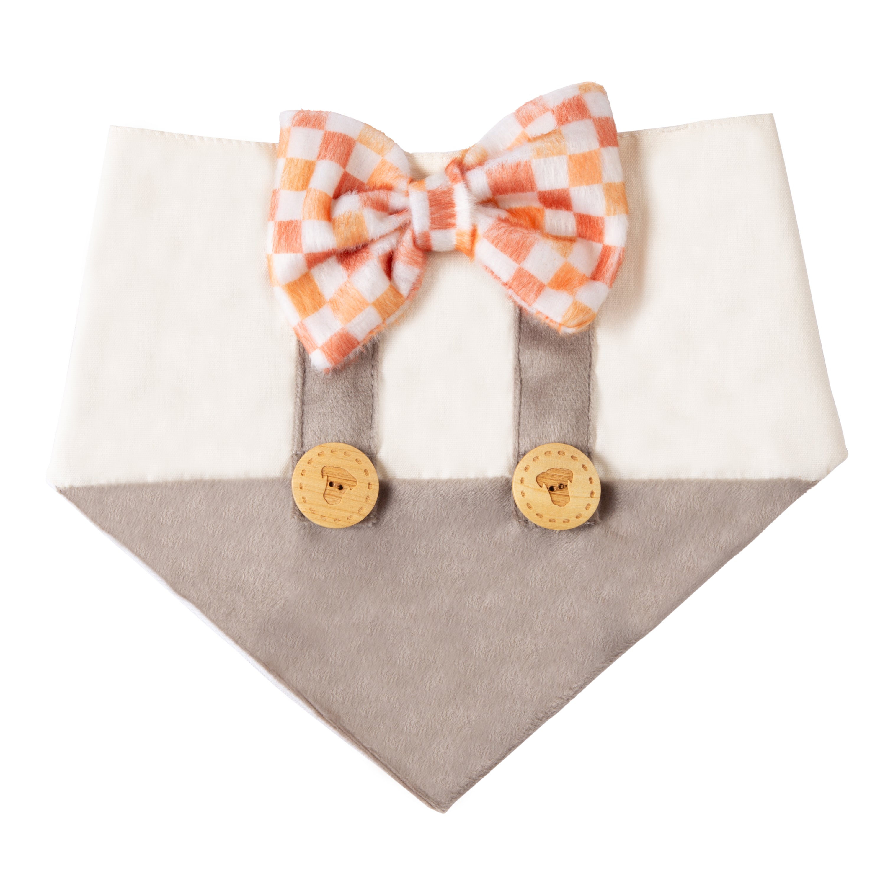 Pet Bandana Suspender Checkered | Autumn Collection - Fall image 0