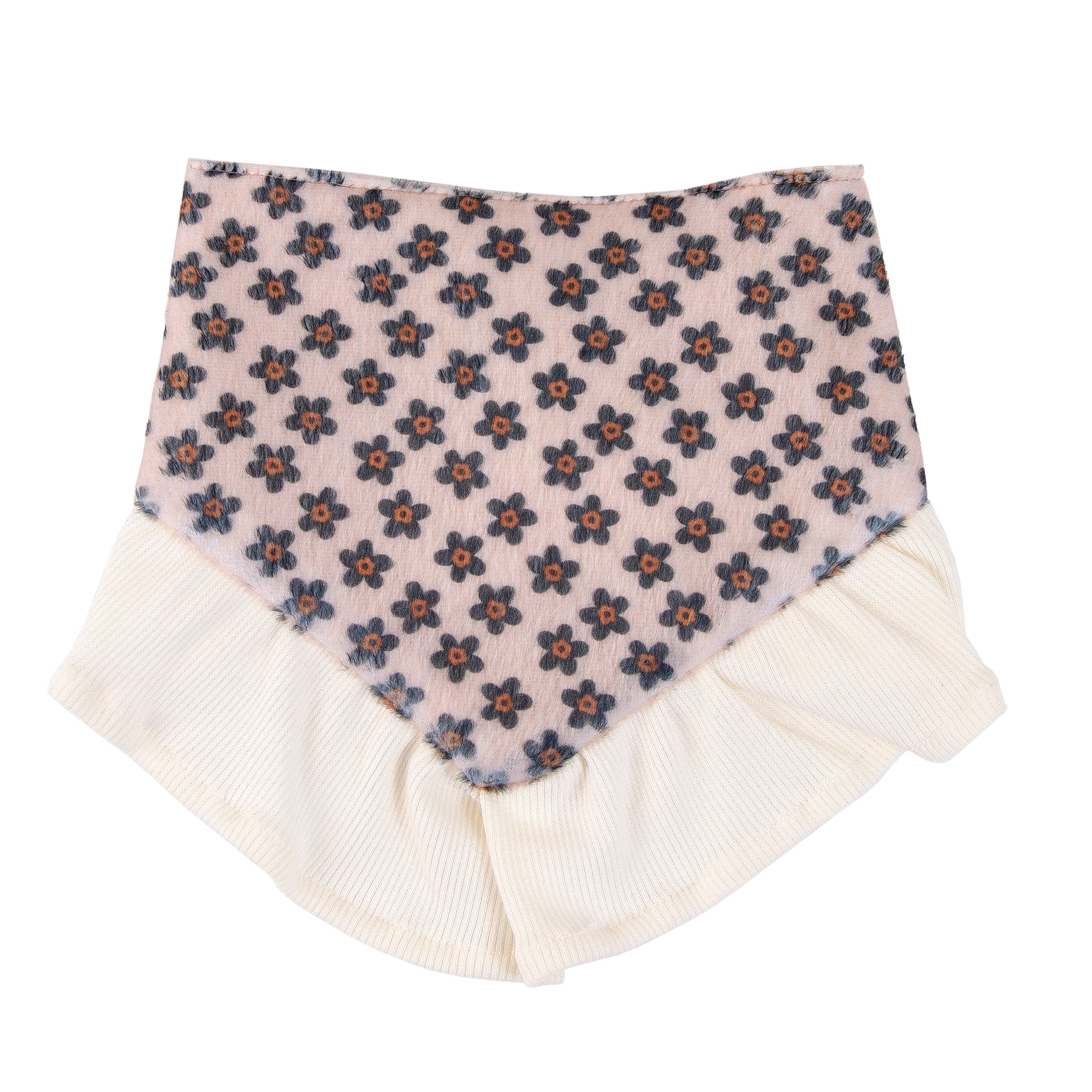 Pet Bandana Ruffles Flower Fall | Reversible image 0