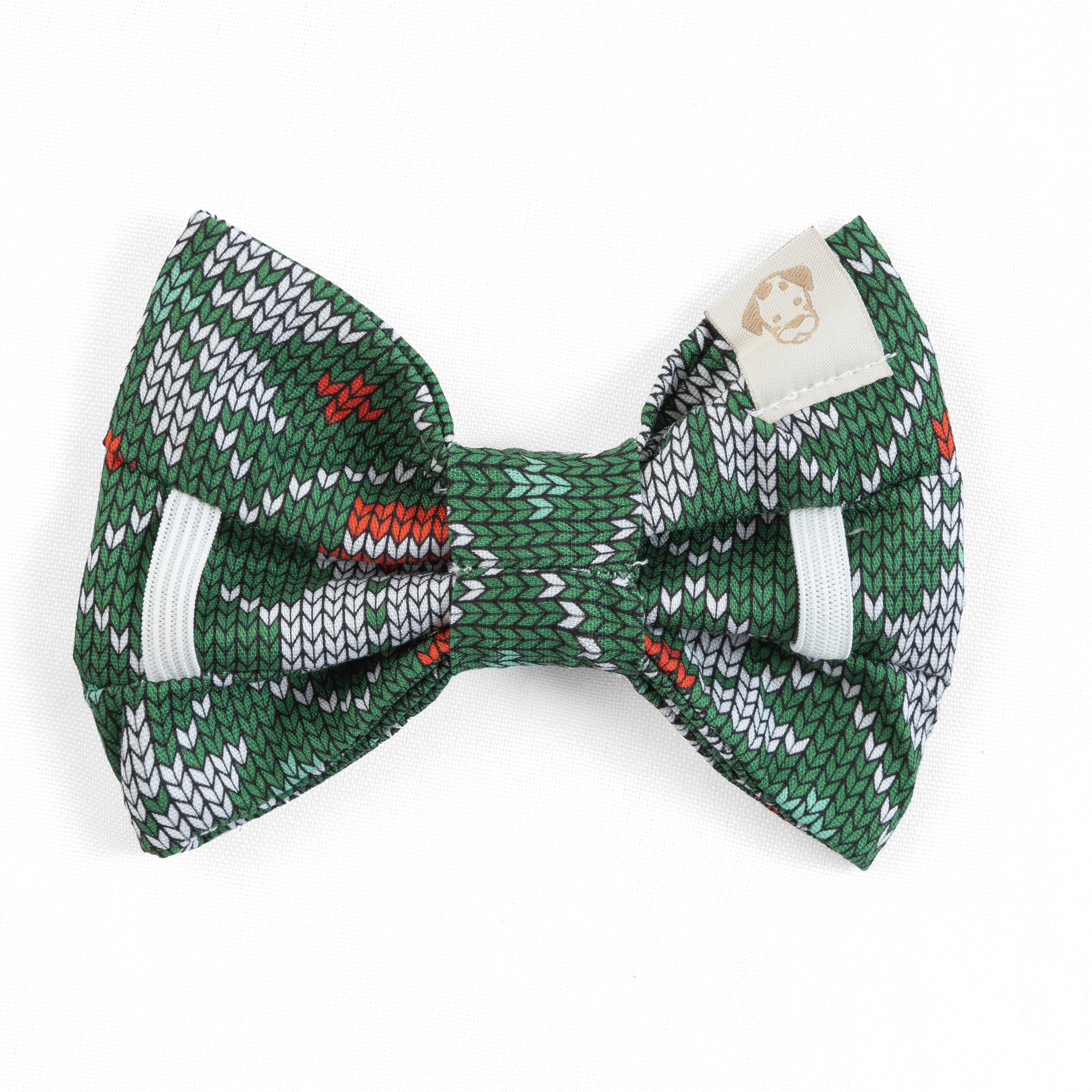 Pet Bowtie Holiday Cheer | Christmas Collection (Slip on collar) image 3