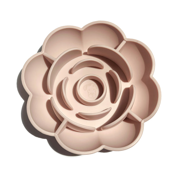 Slow Feeder Bowl Flower with Suction Cup Base |  Silicone Puzzle Feeder for Dogs and Cats | BPA Free image 7