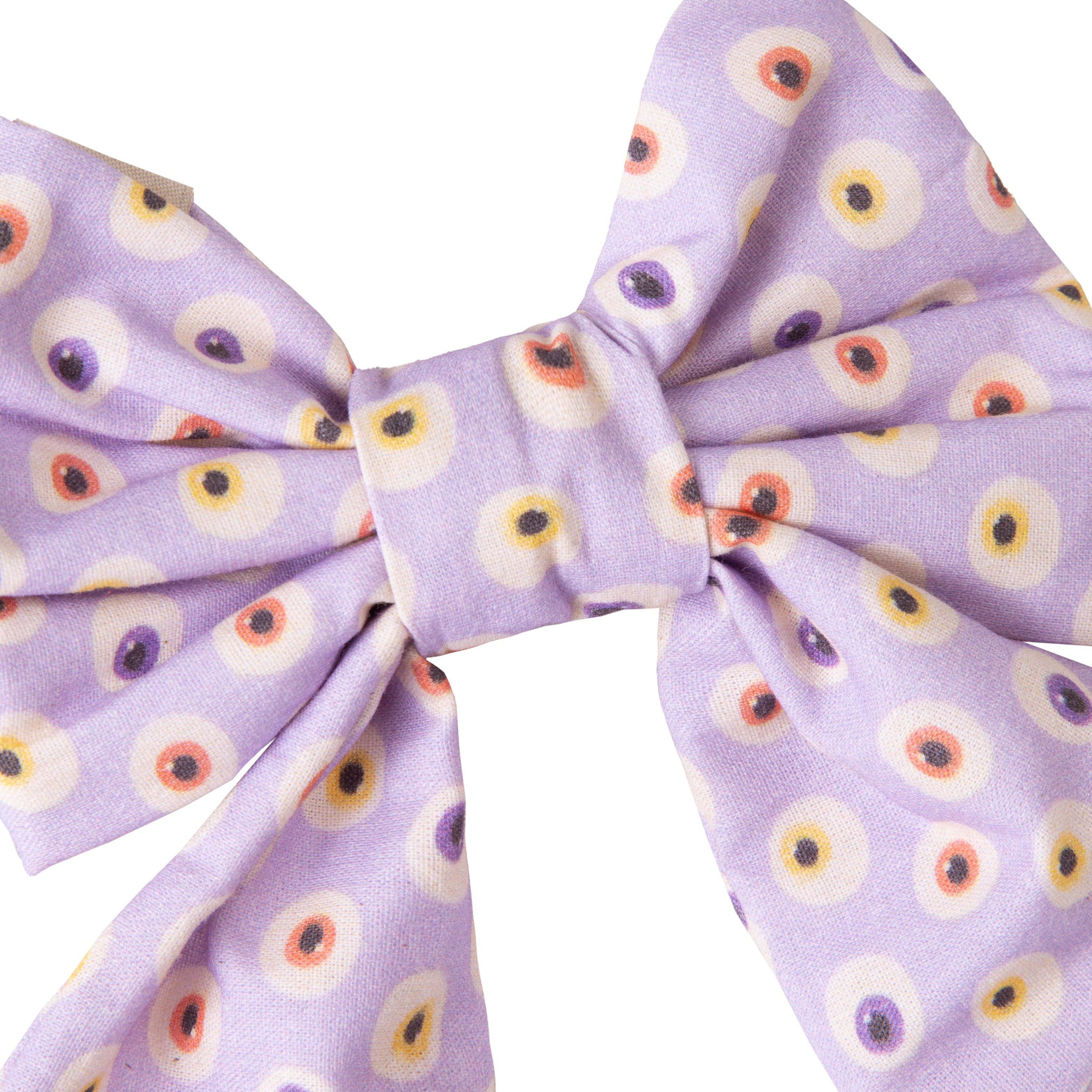 Dog Sailor Bow Halloween Eyes | Autumn Collection - Fall (Slip on collar) image 1