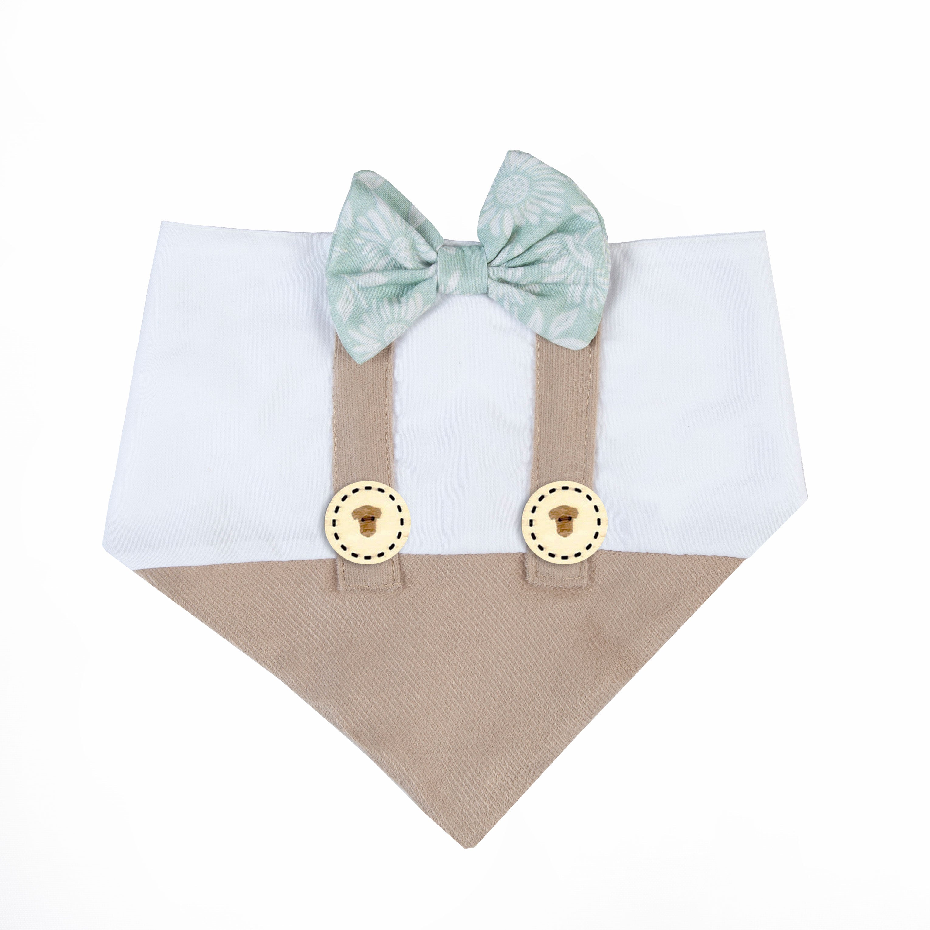 Dog Bandana Sunflower Suspender | Blooming Collection image 0