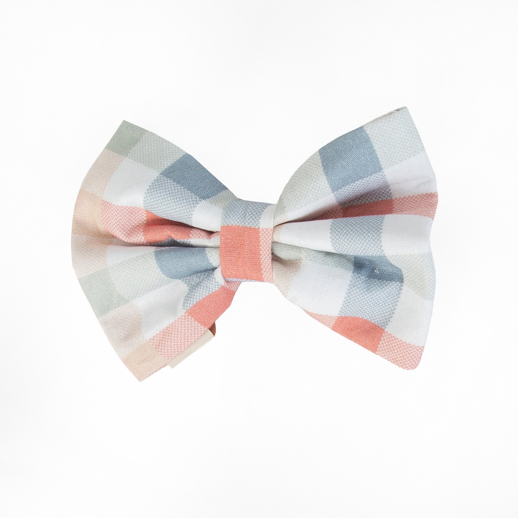 Spring Checkered Dog Bowtie - Blooming Collection image 0