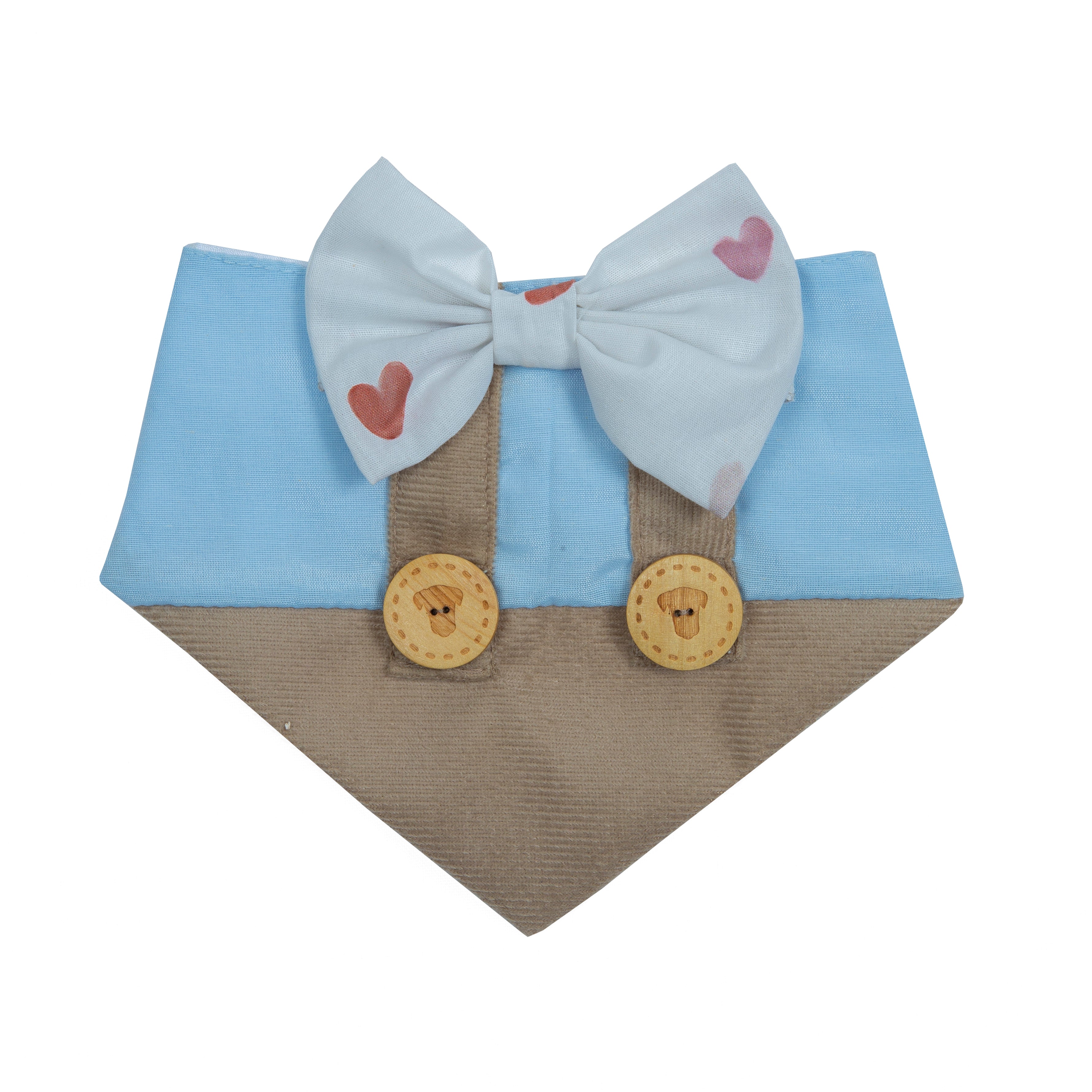 Dog Bandana Love Heart Suspender | Valentines Day