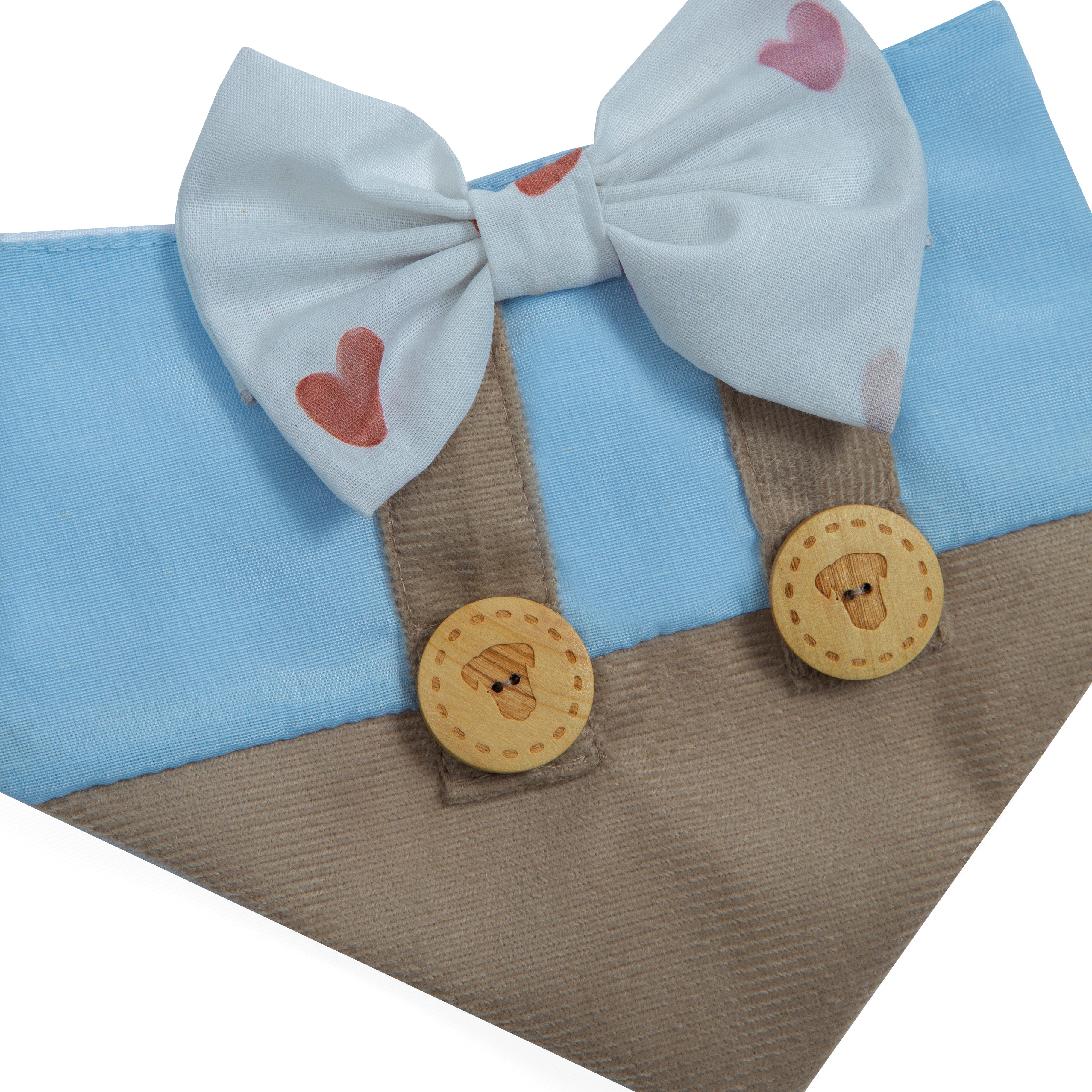 Dog Bandana Love Heart Suspender | Valentines Day
