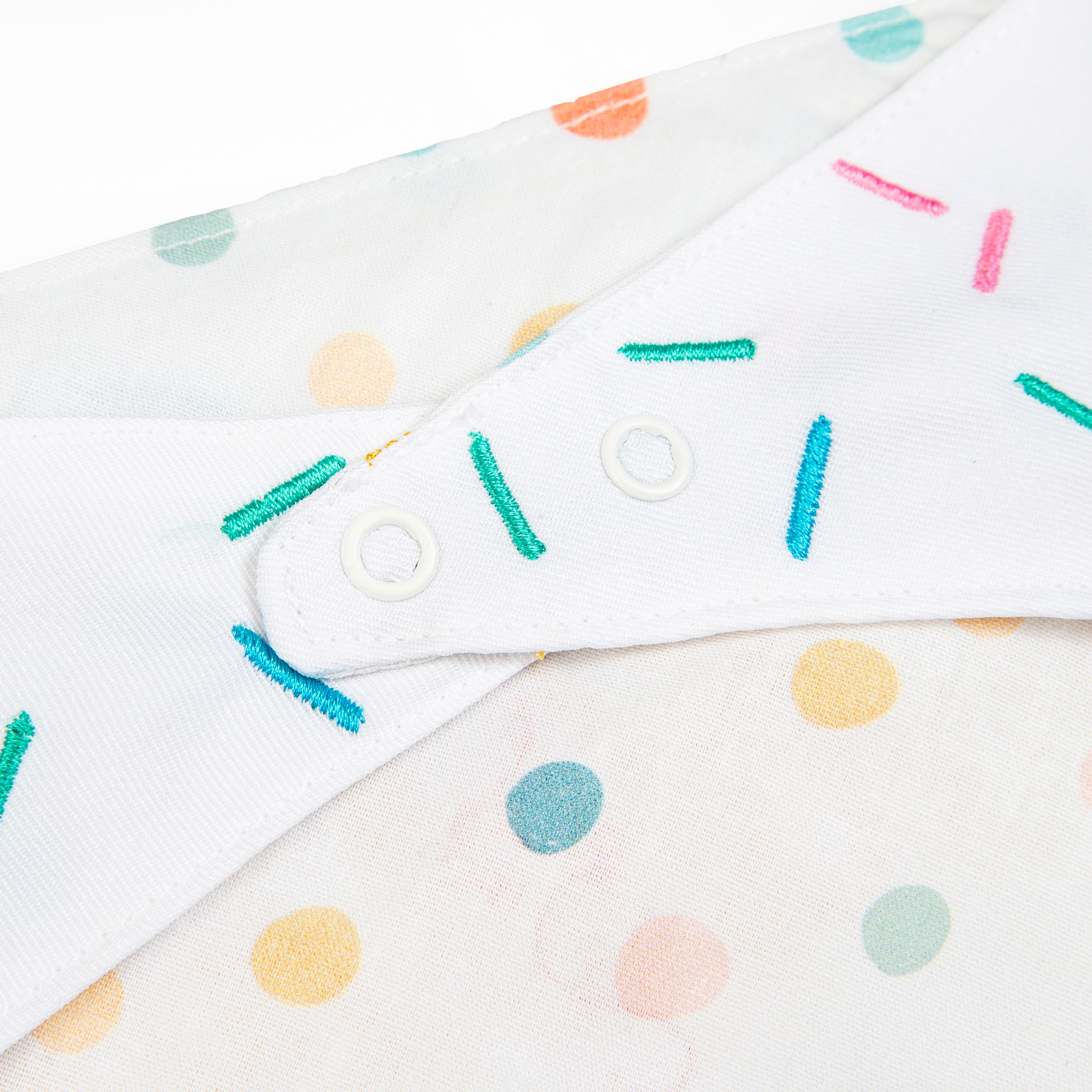 Pawty Time Birthday Bandana for Dogs Colorful image 3