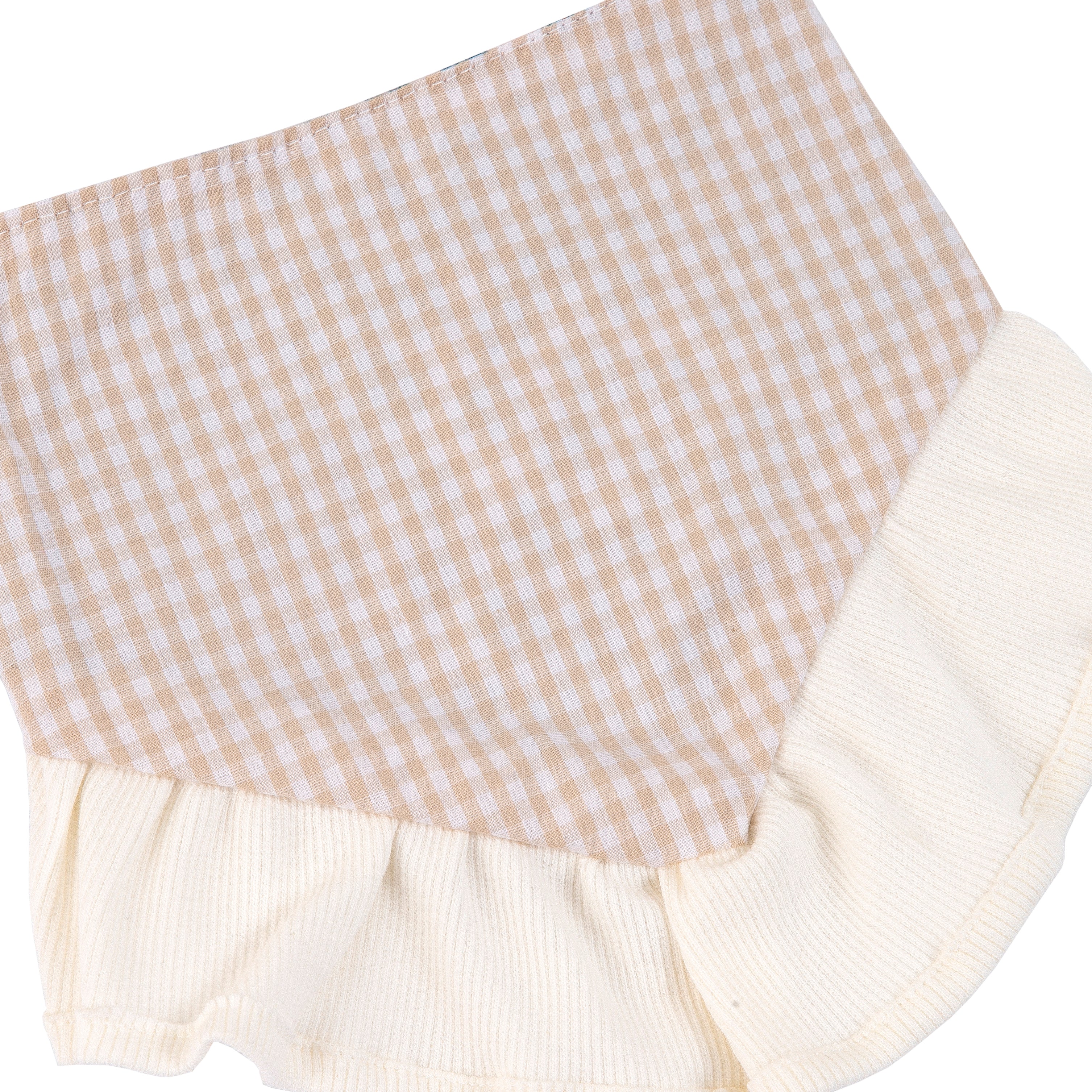 Pet Bandana Ruffles Flower Fall | Reversible image 3