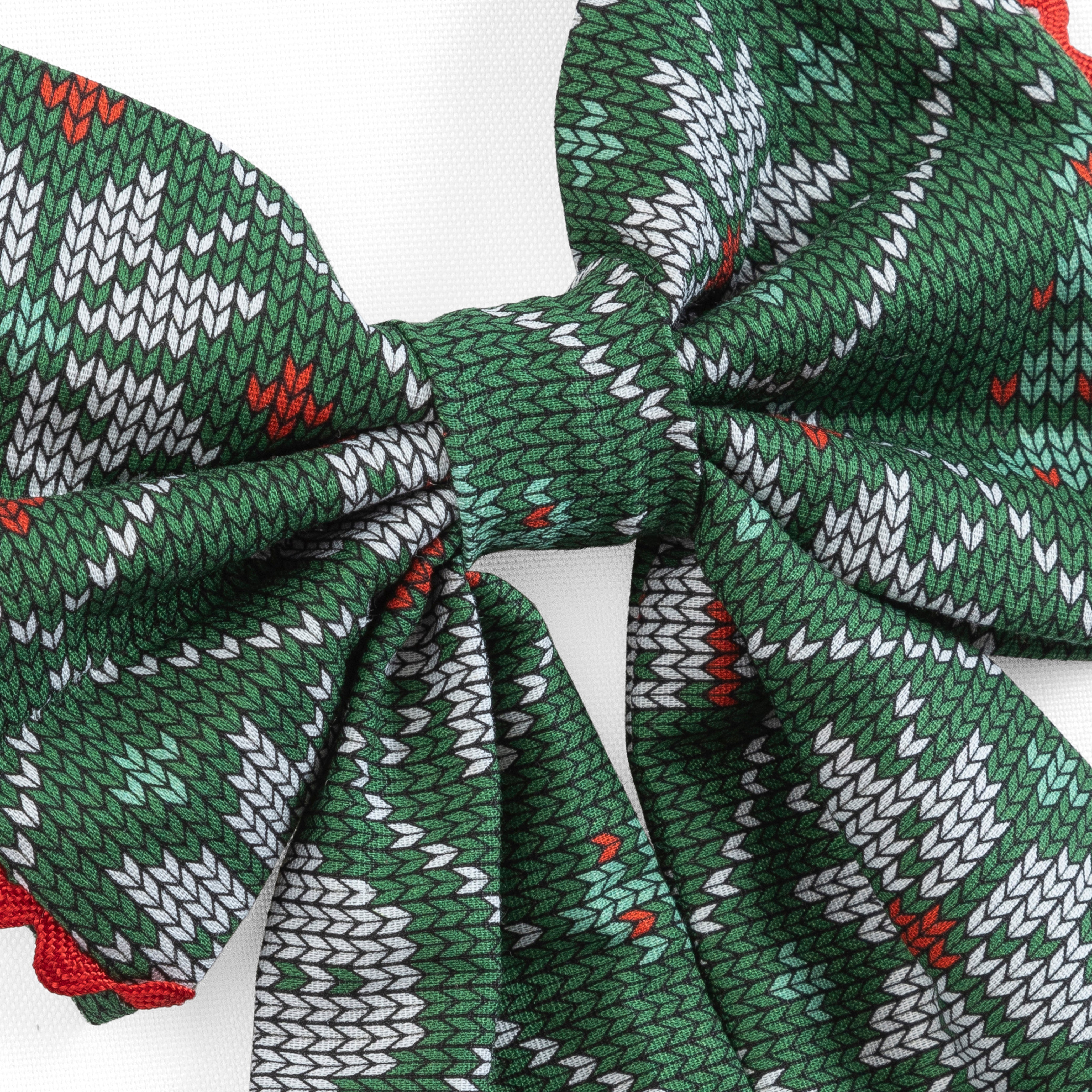 Dog Bow Holiday Cheer | Christmas Collection (Slip on collar) image 1