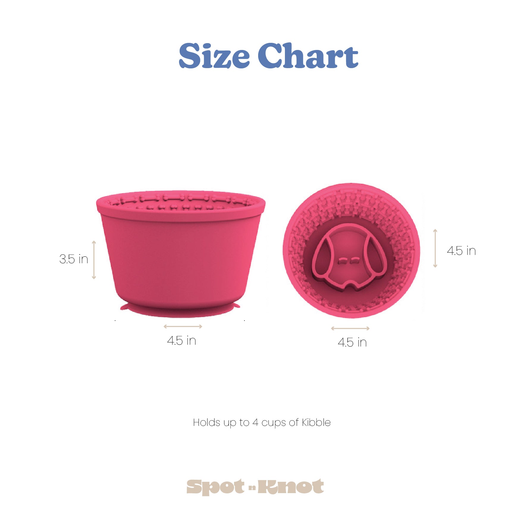 Silicone Slow Feeder Cup Bowl with Suction Cup Base | Puzzle Feeder for Dogs and Cats image 6