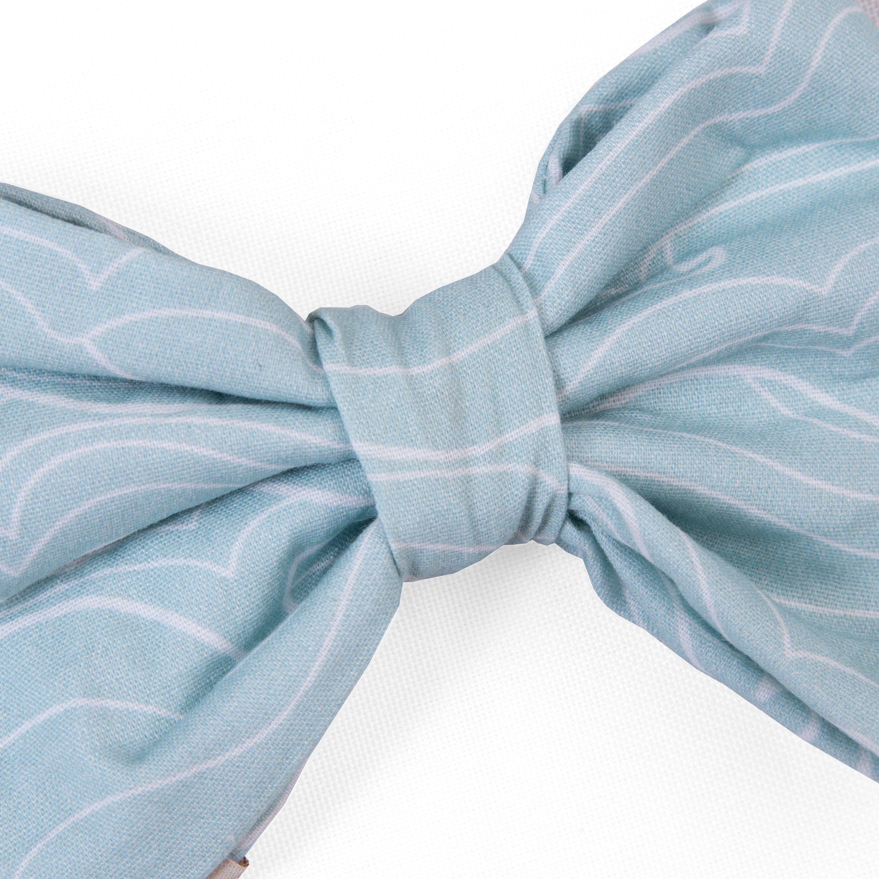 Dog Bow Tie Waves | Sunny Day Collection - Summer (Slip on collar) image 1